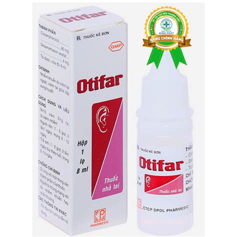 Thuốc Otifar 8ml 